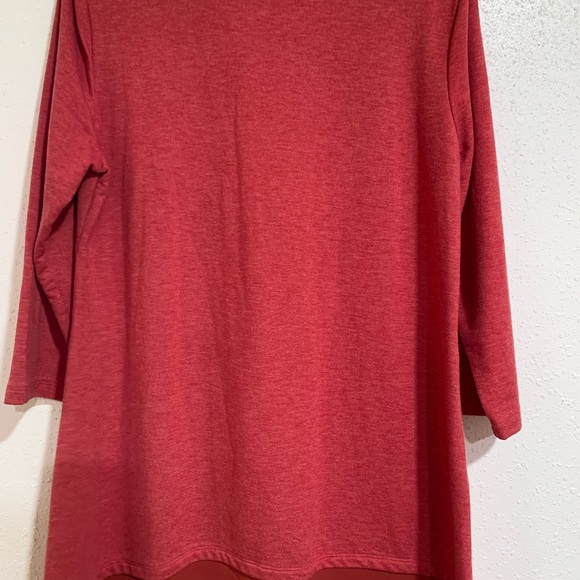 GUC Logo Lounge Size Medium Pink/Burnt Orange Shirt - Picture 7 of 9